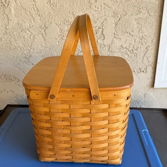 Longaberger Grandma Bonnie Two Pie Basket Combo Set - Picture 2 of 14